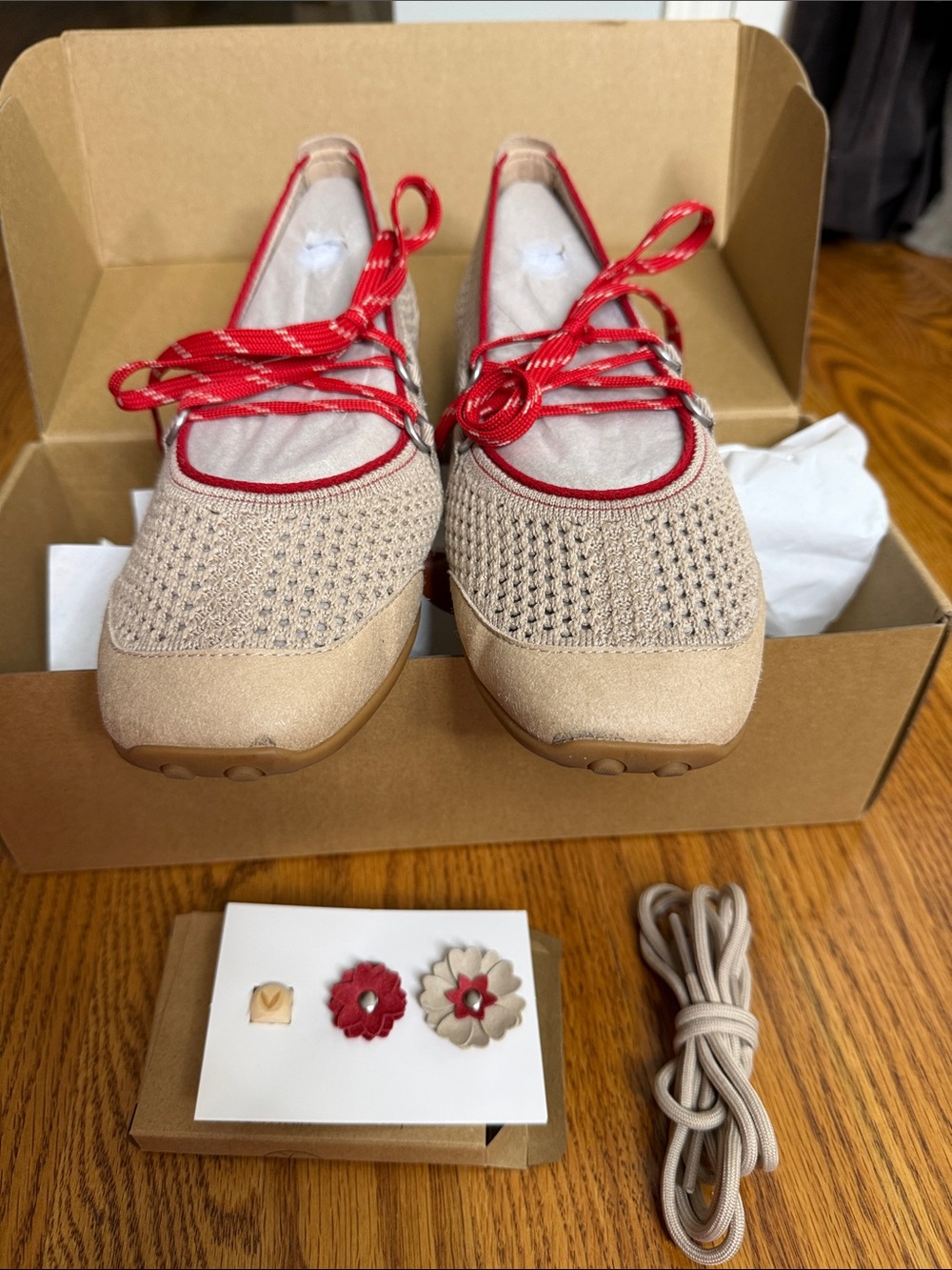 Vivaia Cecily Almond Mesh Mary Jane’s 7.5 - Picture 6 of 13